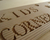 木材カット加工